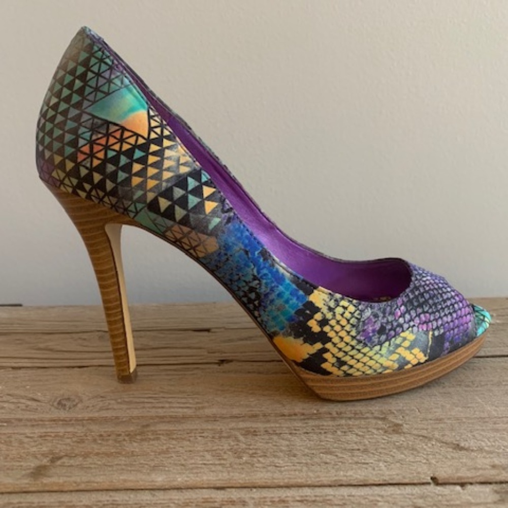 INC Jive platform heels-like new!